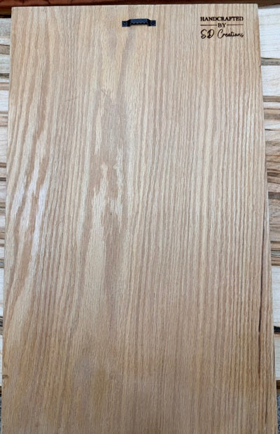 USA Wood-Burned Sign – Handcrafted White Oak